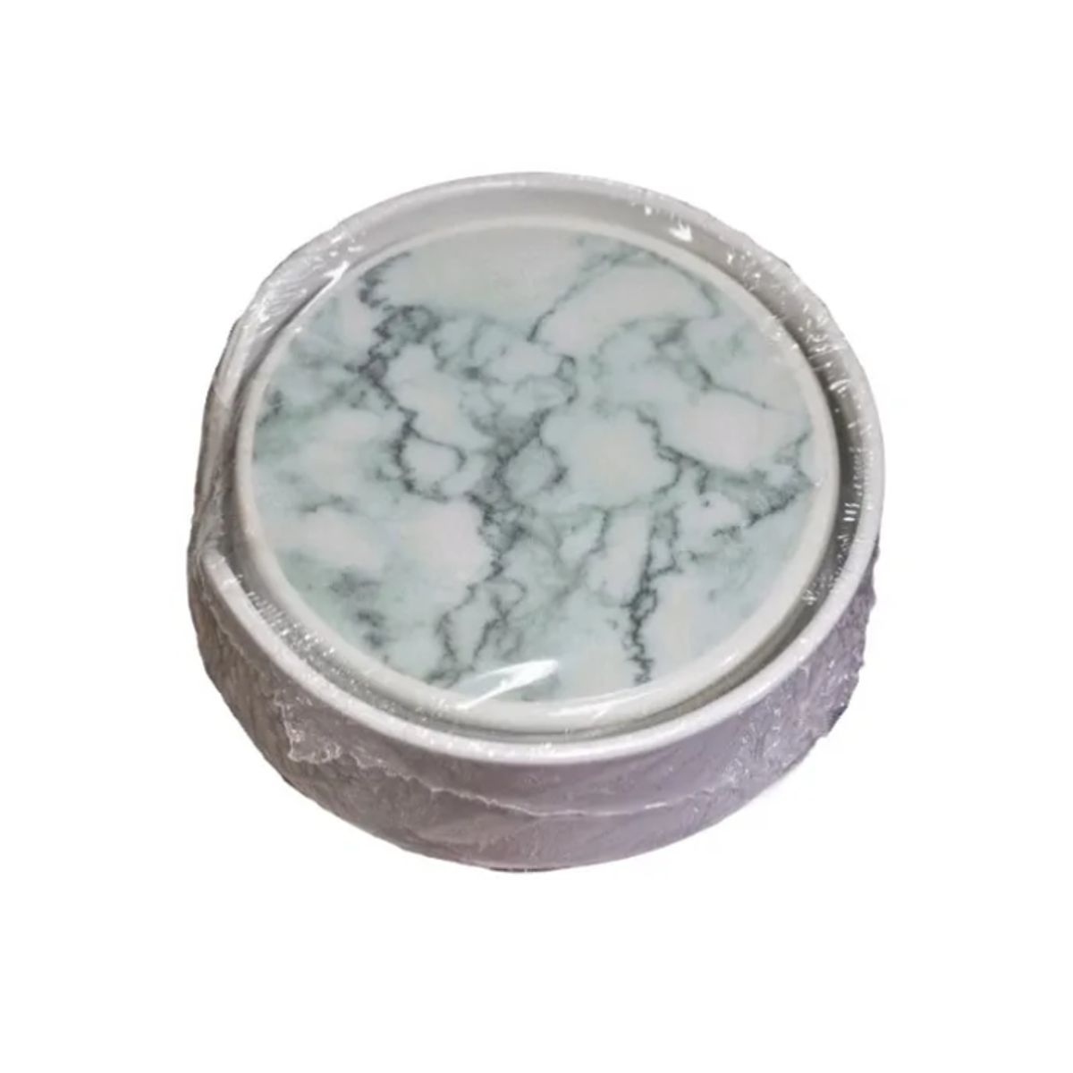 GENERICO - Pack De 5 Portavasos Con Diseño De Marmol