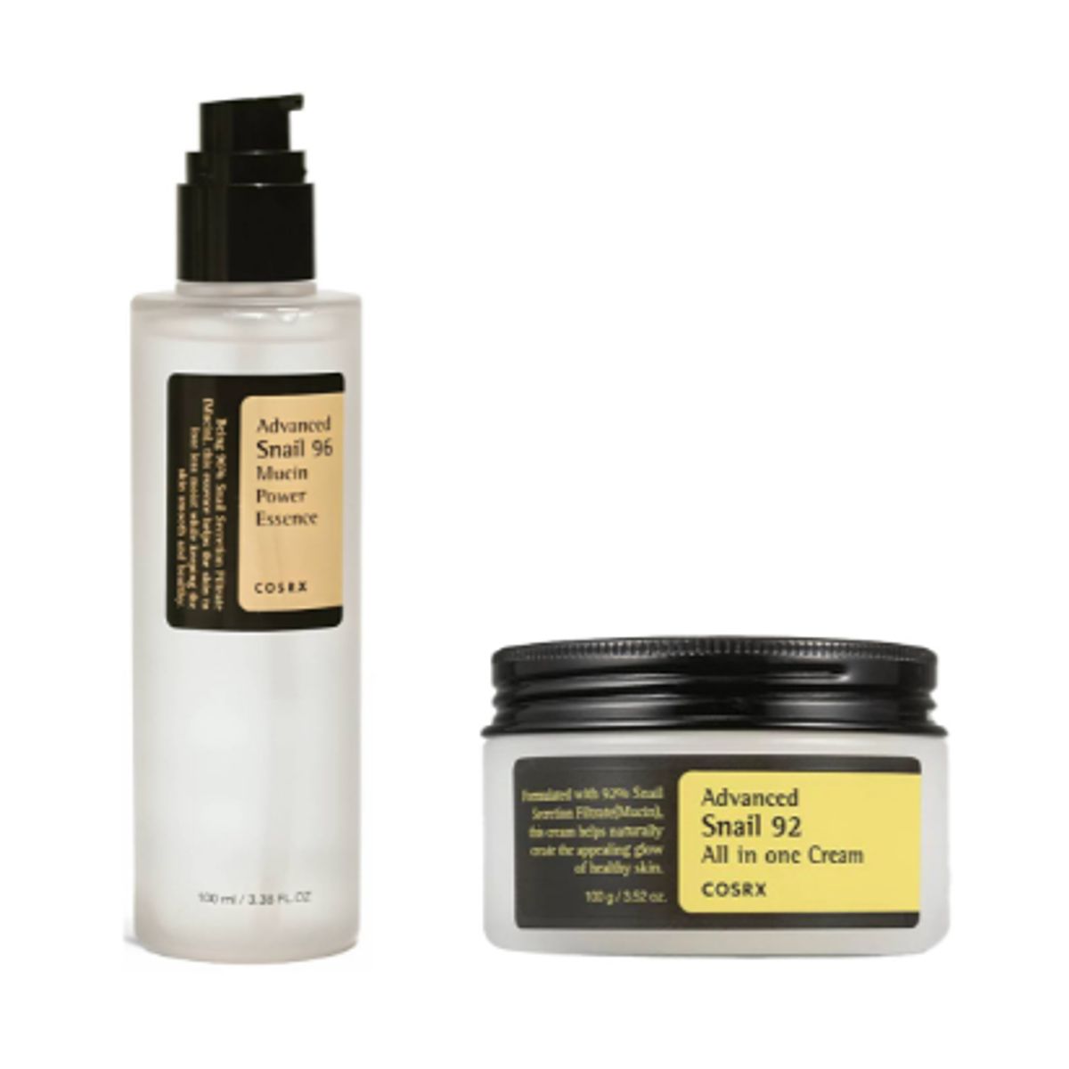 COSRX - RUTINA ANTIEDAD COSRX ADVANCED SNAIL 92 Y 96 PACK SKINCARE COREANO