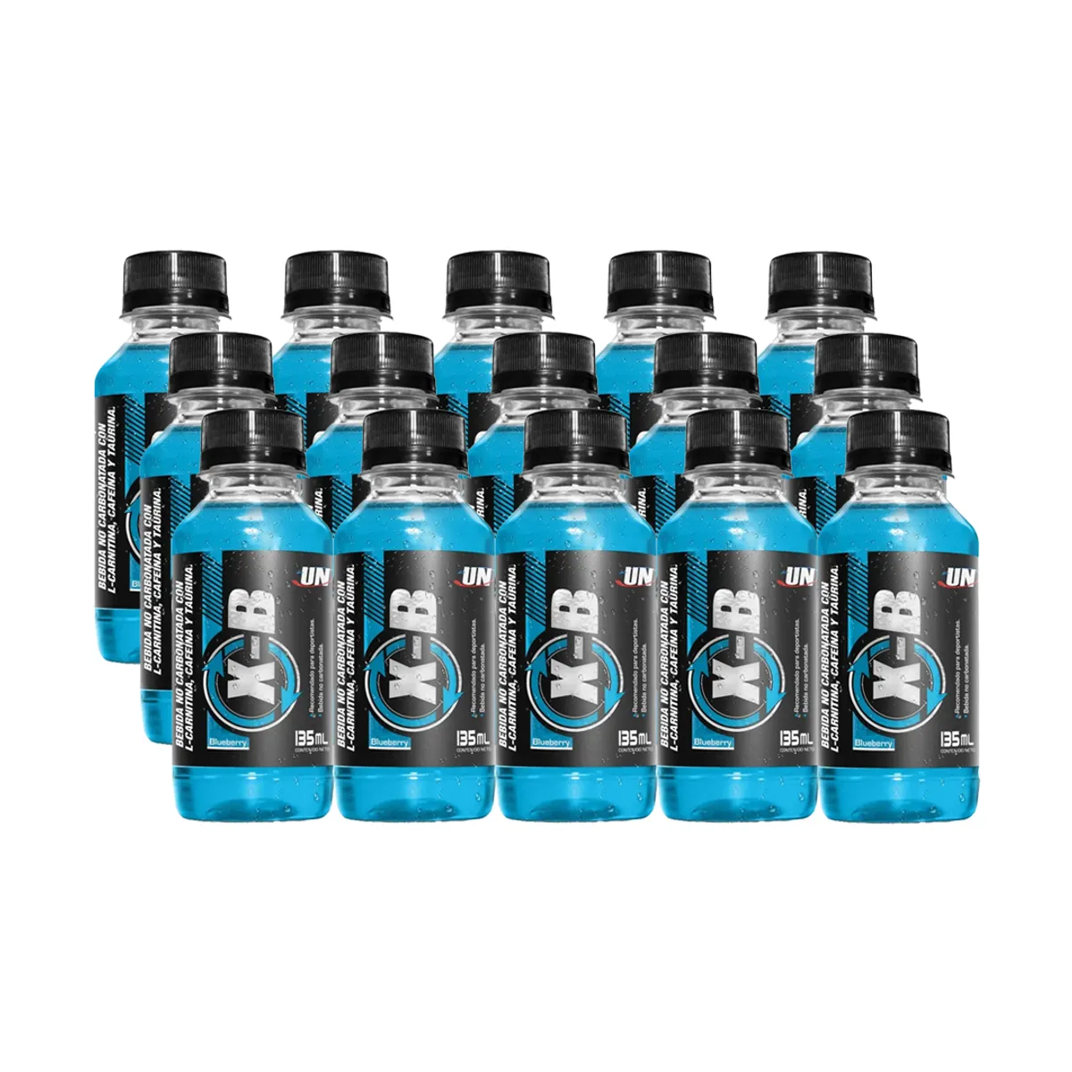 Universe Nutrition - XB Pack de 15 Botella de 135ml - Blueberry