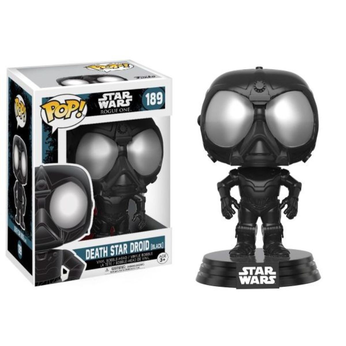 FUNKO - Funko Pop Death Star Droid Negro