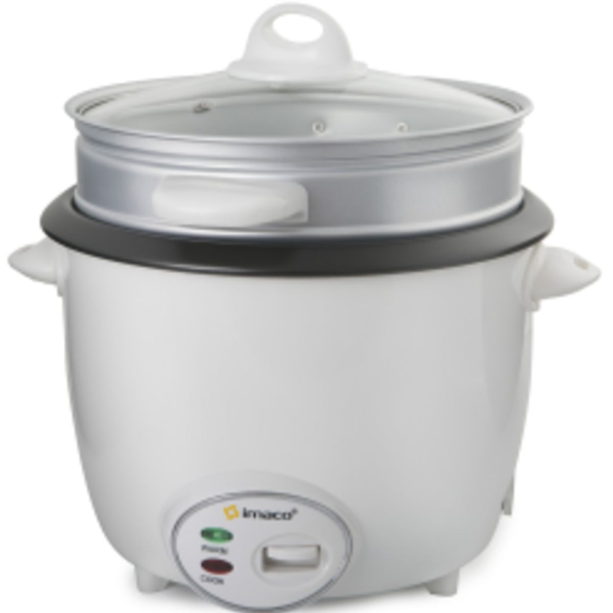 Imaco - Olla Arrocera Imaco 15L con vaporera RC15VE  Blanco