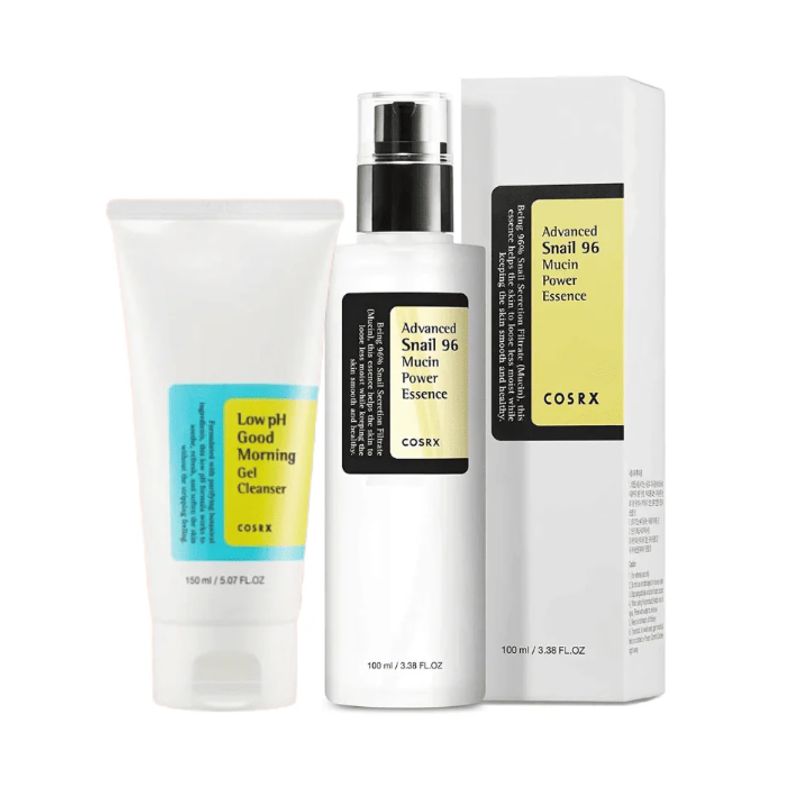 COSRX - COSRX LOW PH GOOD MORNING GEL CLEANSER Y ADVANCED SNAIL 96 MUCIN POWER ESSENCE
