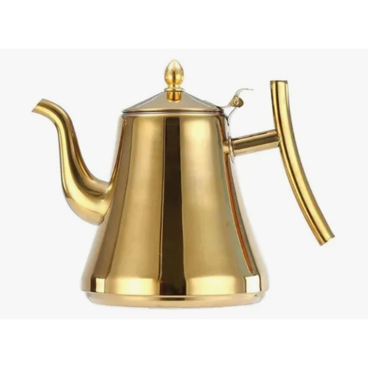 GENERICO - Tetera De Acero Inoxidable Dorado De 2 Lt