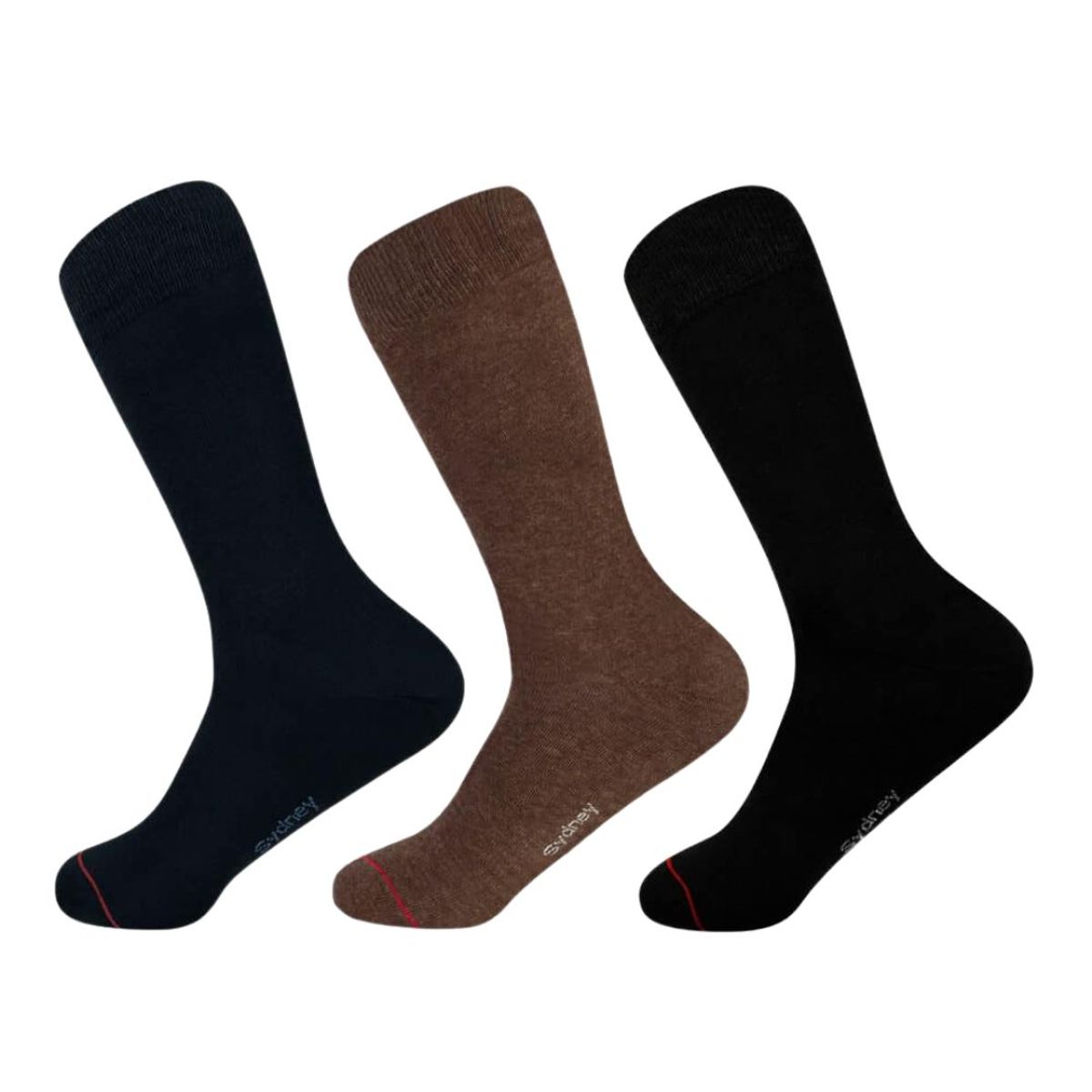 GENERICO - Pack 3 Medias De Vestir De Algodón