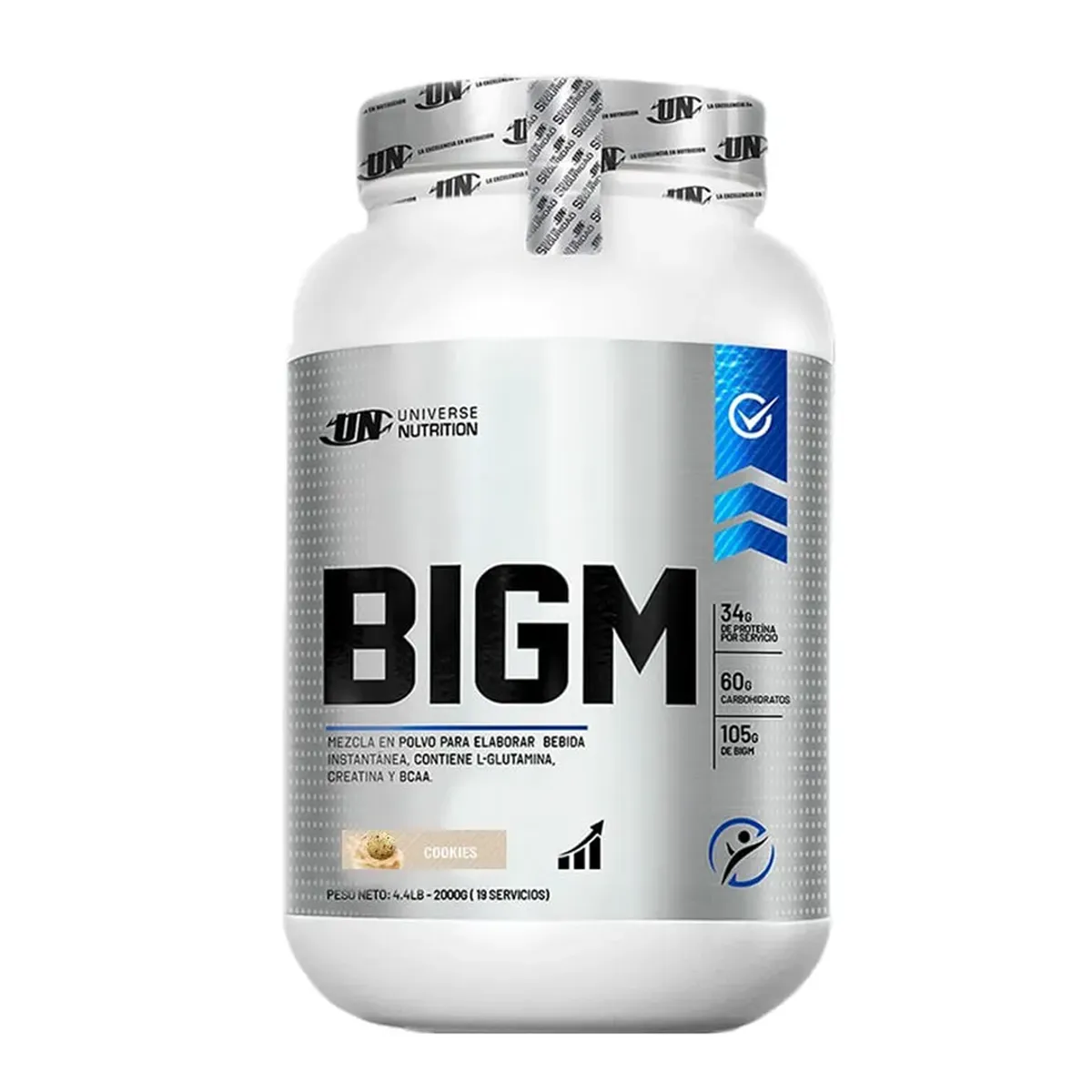 UNIVERSE NUTRITION - Proteína UN BIGM 2KG - Cookies