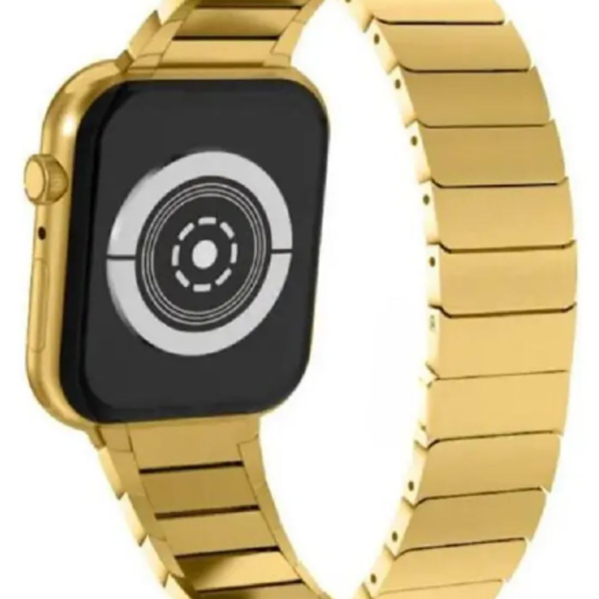 GENERICO - Correa Metálica Slim Para Apple Watch 45mm - Dorado