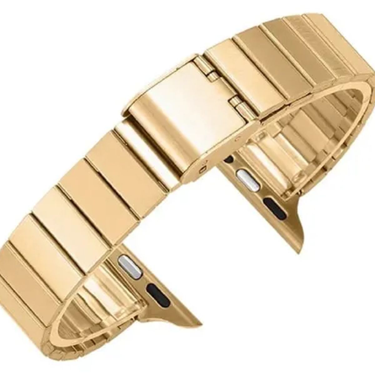 GENERICO - Correa Metálica Slim Para Apple Watch 45mm - Dorado