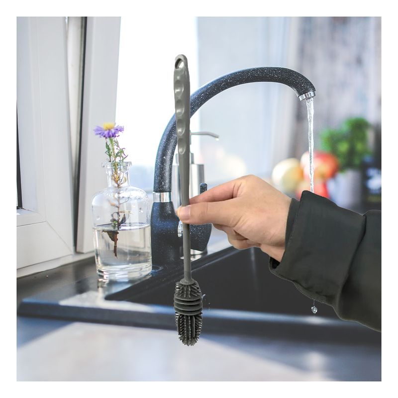 GENERICO - Pack4 Brocha Ergonomica de Limpieza para Jarras Plomo