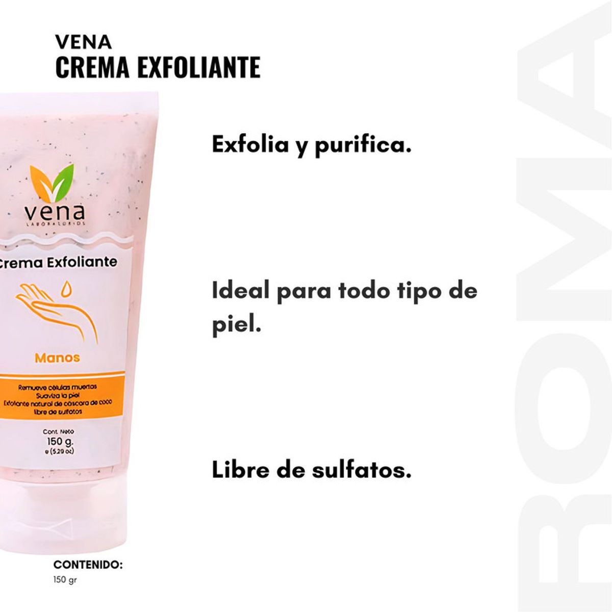 GENERICO - PACK 2 CREMA EXFOLIANTE MANO VENA 300G