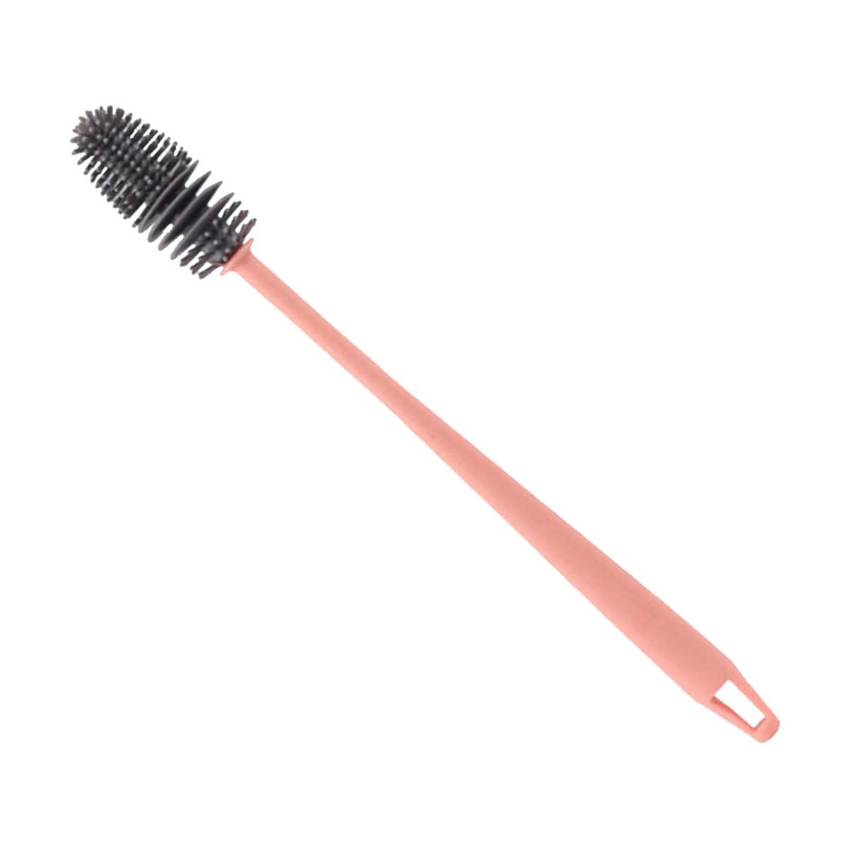 GENERICO - Pack4 Cepillo Resistente para Vasos Rosado Y+Regalo Stickers