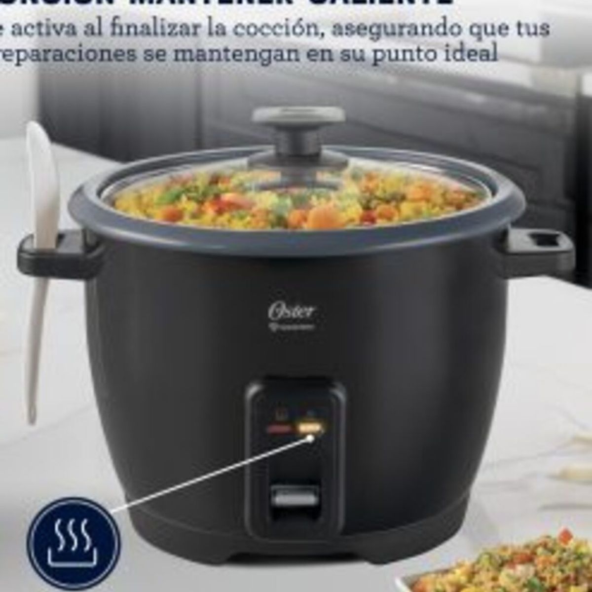 OSTER - Arrocera de 10 Tazas DiamondForce Oster CKSTRCB10DFBLK 053