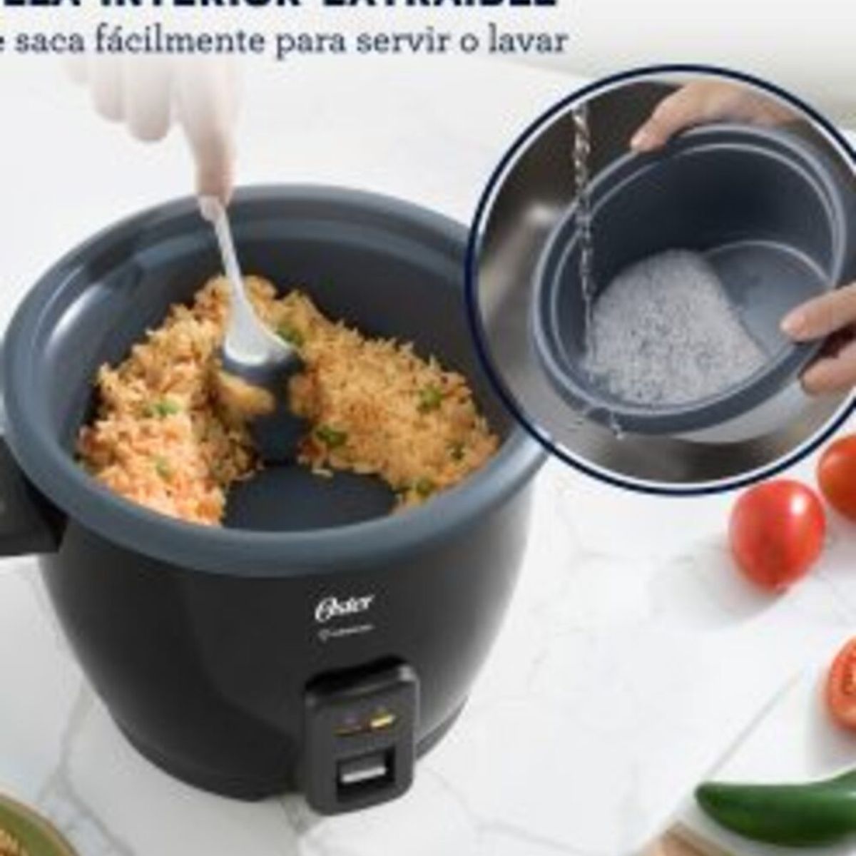 OSTER - Arrocera de 10 Tazas DiamondForce Oster CKSTRCB10DFBLK 053