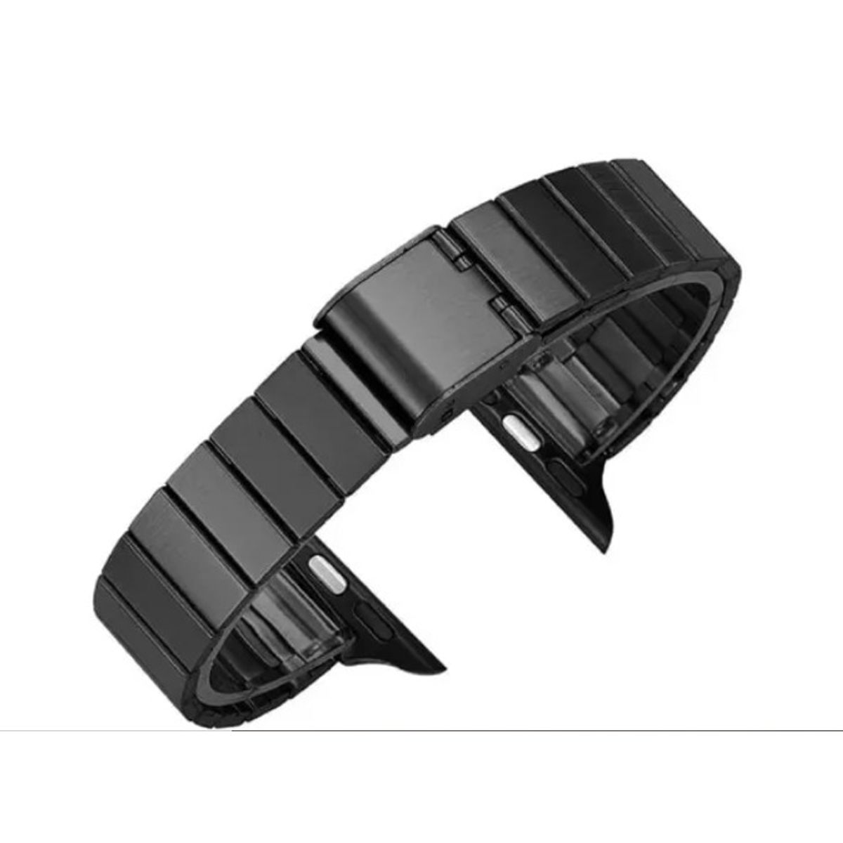 GENERICO - Correa Metálica Slim Para Apple Watch 42mm - Negro