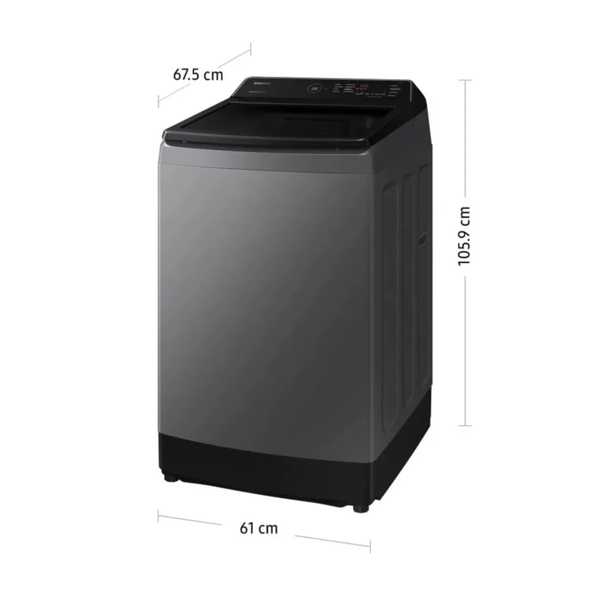 SAMSUNG - Lavadora Samsung 13Kg WA13CG5441BDPE Gris