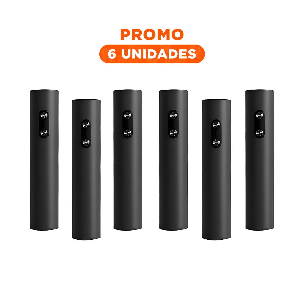 GENERICO - Pack6 Abridor Profesional para Restaurante en Negro