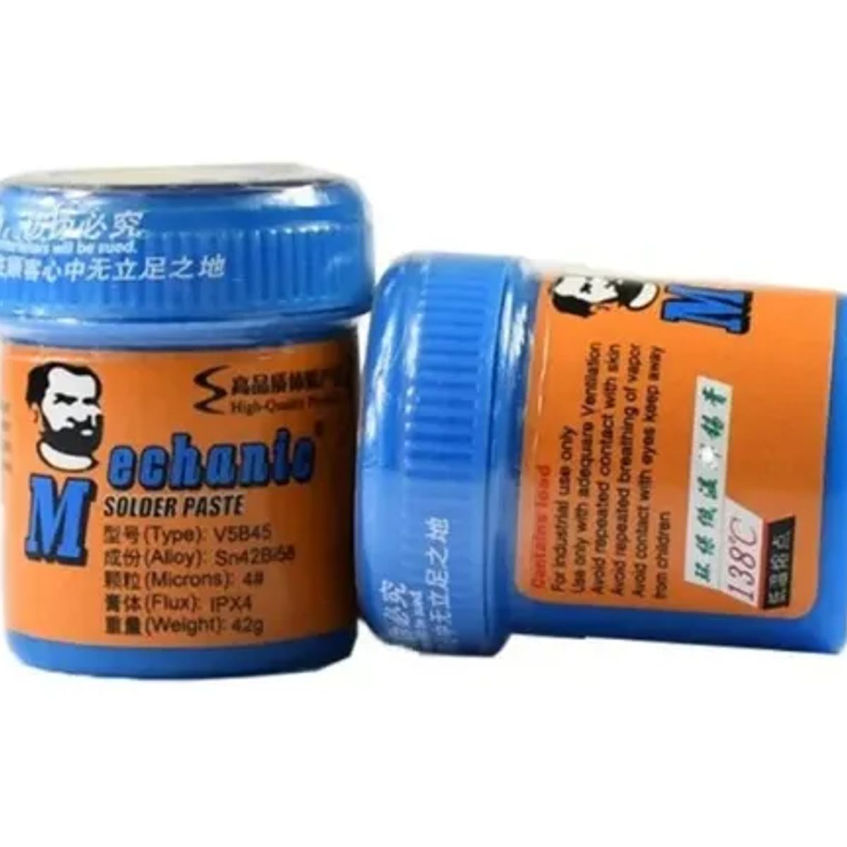 GENERICO - Estaño En Pasta 138° C De 42g Baja Temperatura S Plomo V5B45 - 02148