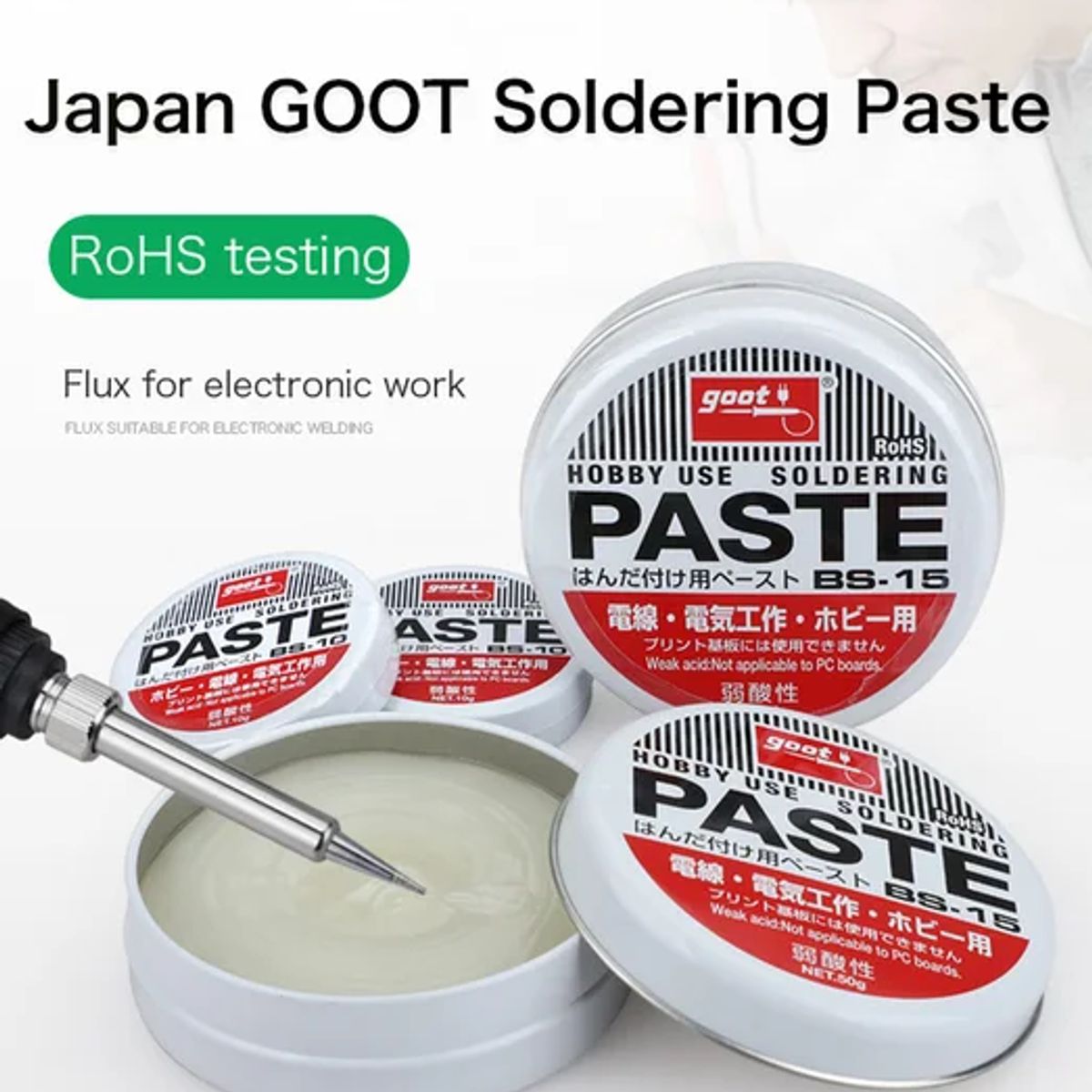 GOOT - Pasta Para Reballing Goot 50 G BS-15