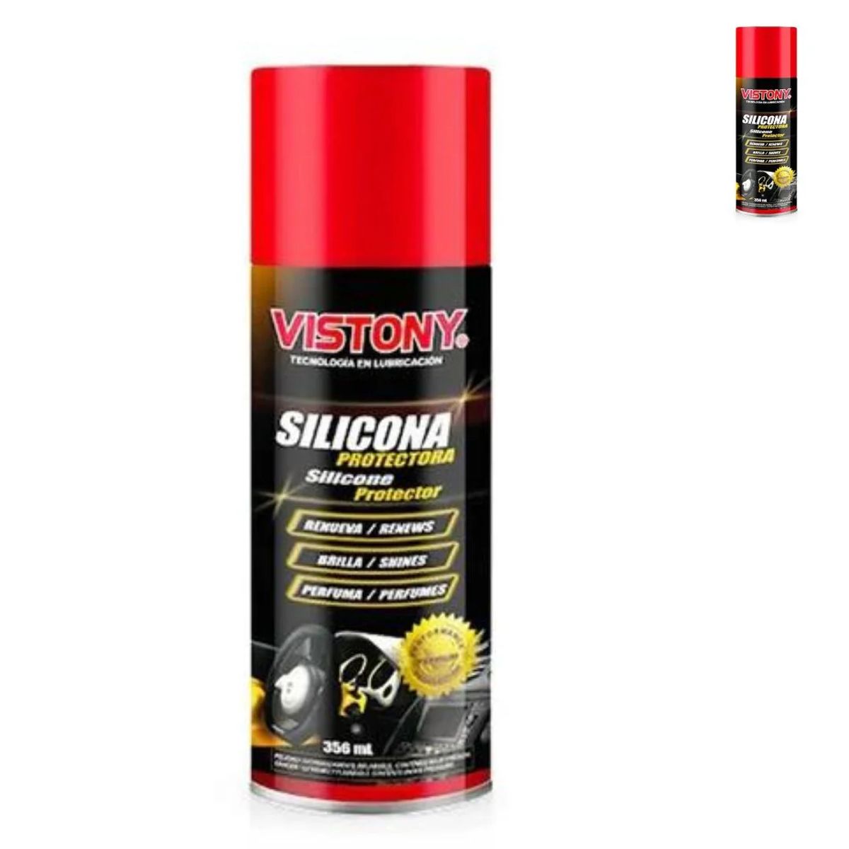 VISTONY - Silicona En Aereosol Vistony 356 Ml 12 Oz