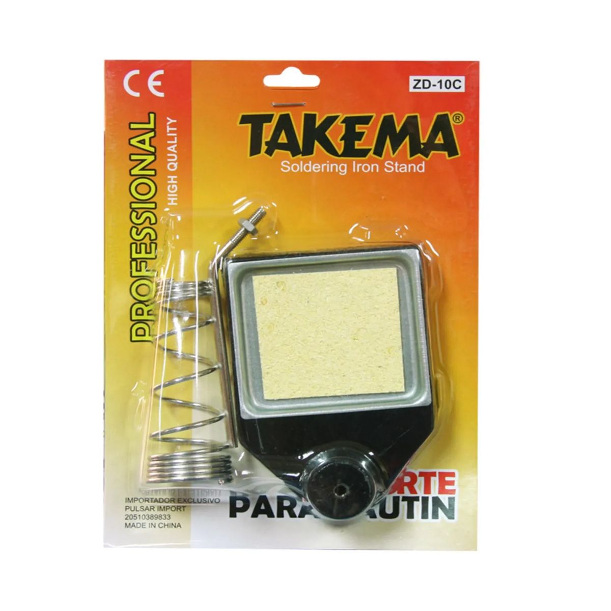 TAKEMA - Soporte de Cautin Metal Pesado Takema  Zd-10c