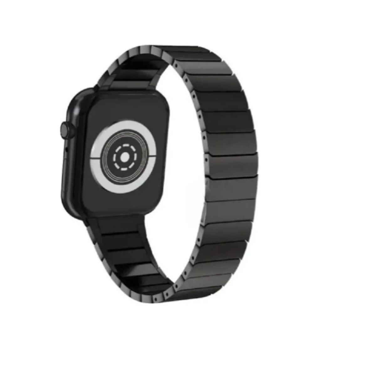 GENERICO - Correa Metálica Slim Para Apple Watch 49mm - Negro