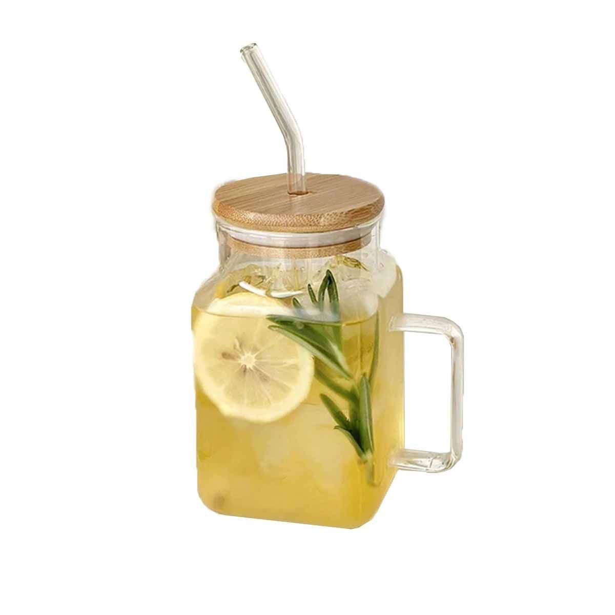 GENERICO - Pack12 Vasija para Limonada 500ml Y+Ligas de Regalo