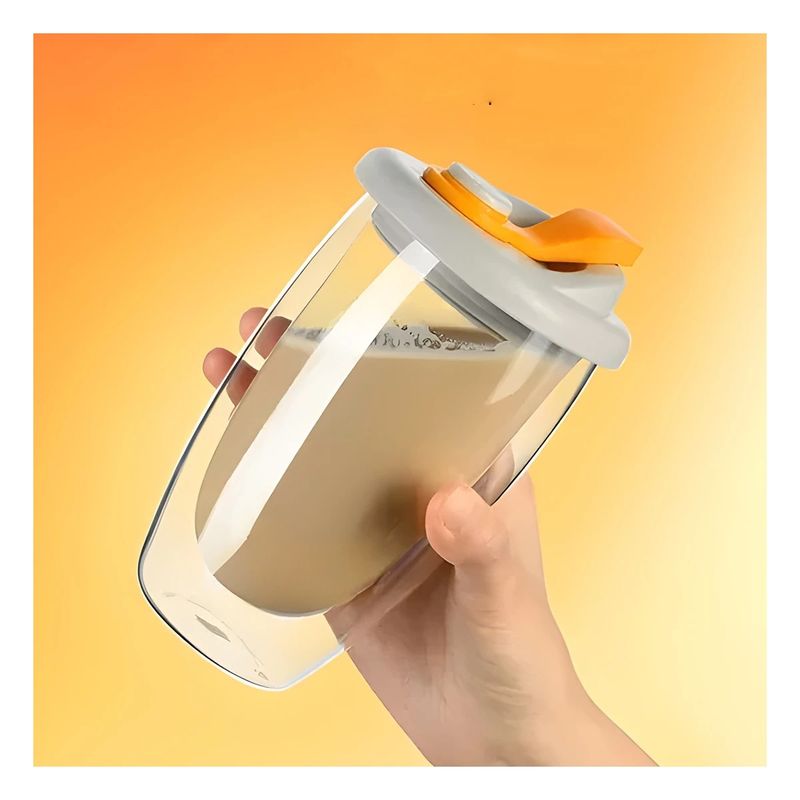 GENERICO - Pack12 Recipiente de 450ml Tapa Plomo con Naranja