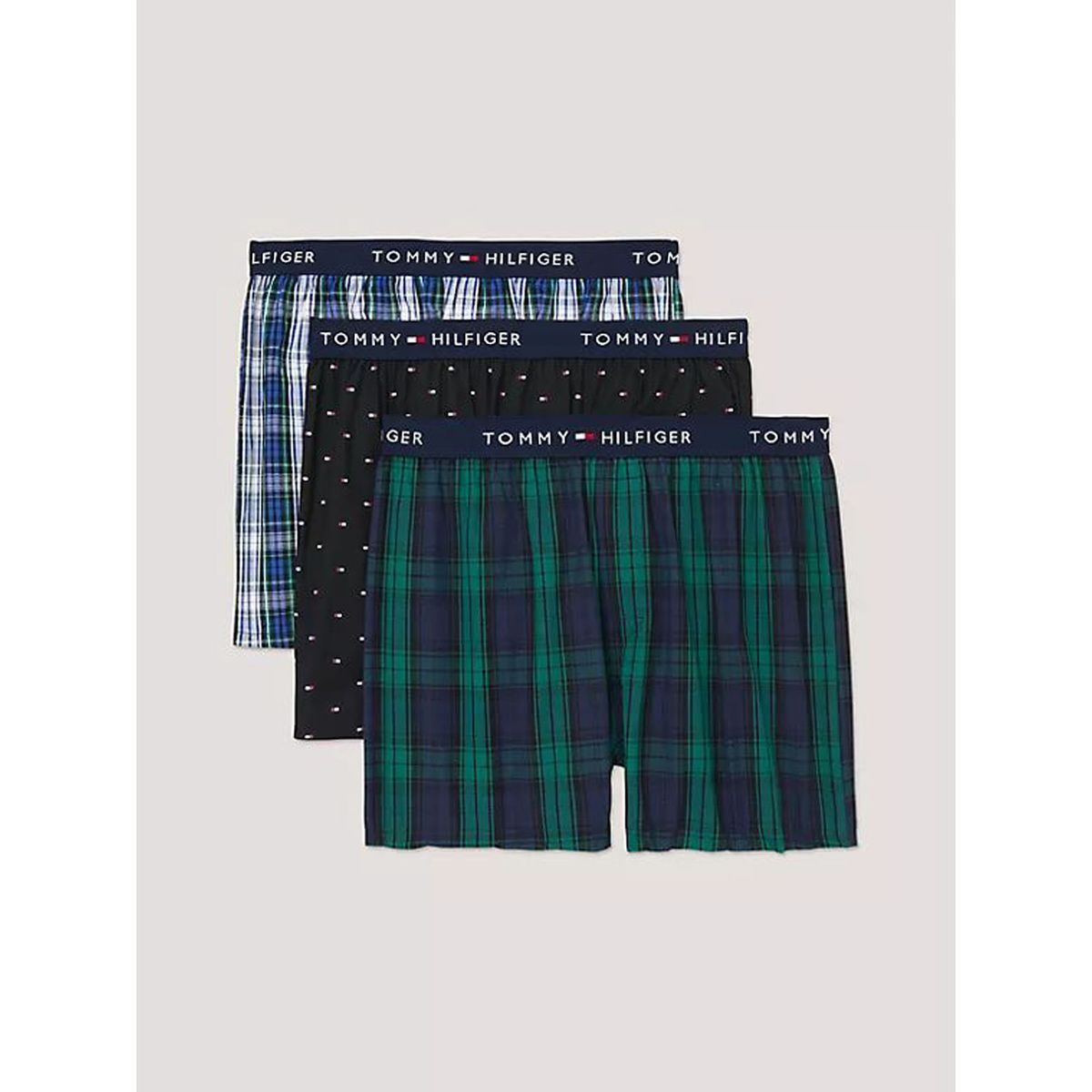 TOMMY HILFIGER - 3  PACK WOVEN BOXER TH