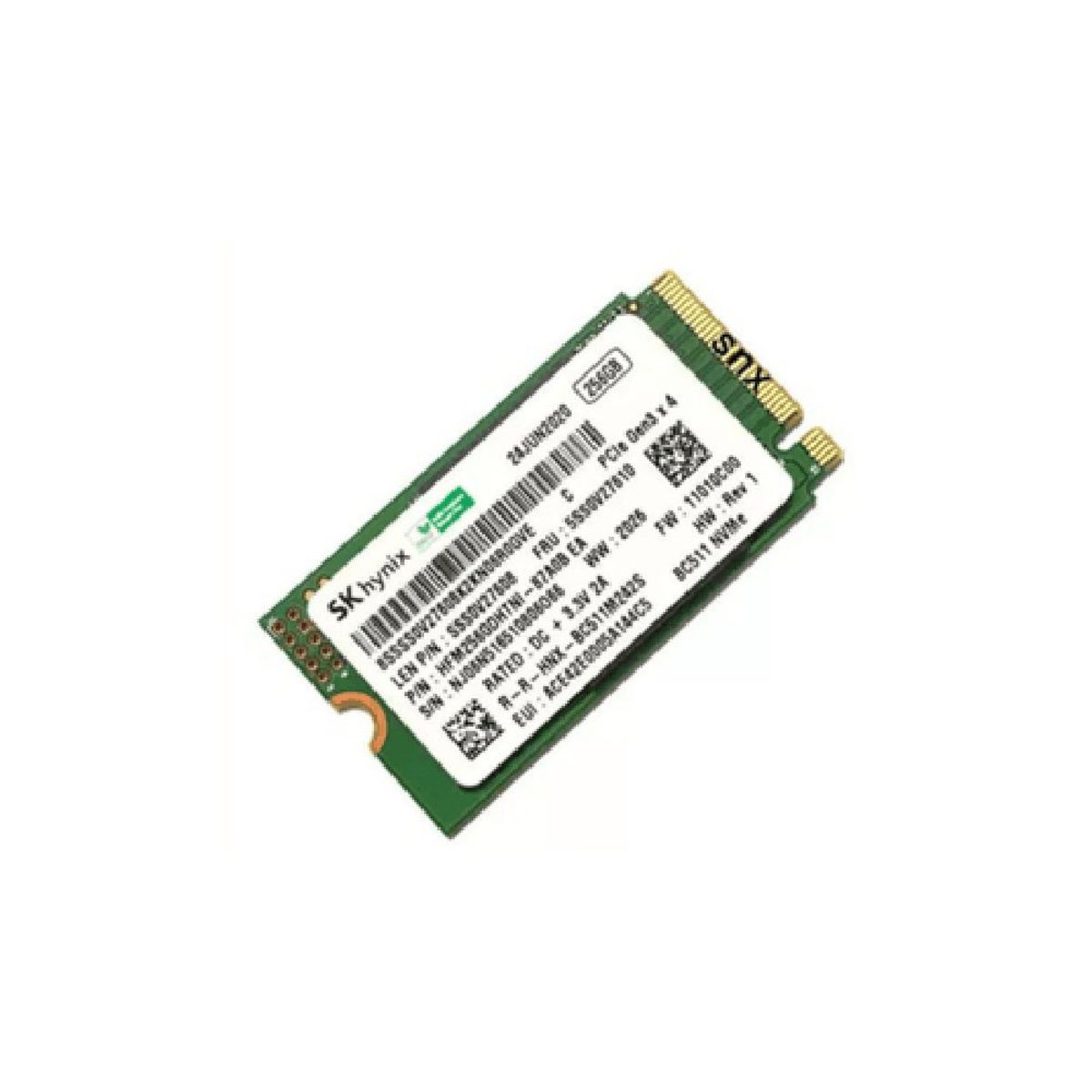GENERICO - Disco Solido SK Hynix 256GB M2 PCI-e NVMe - OPEN BOX