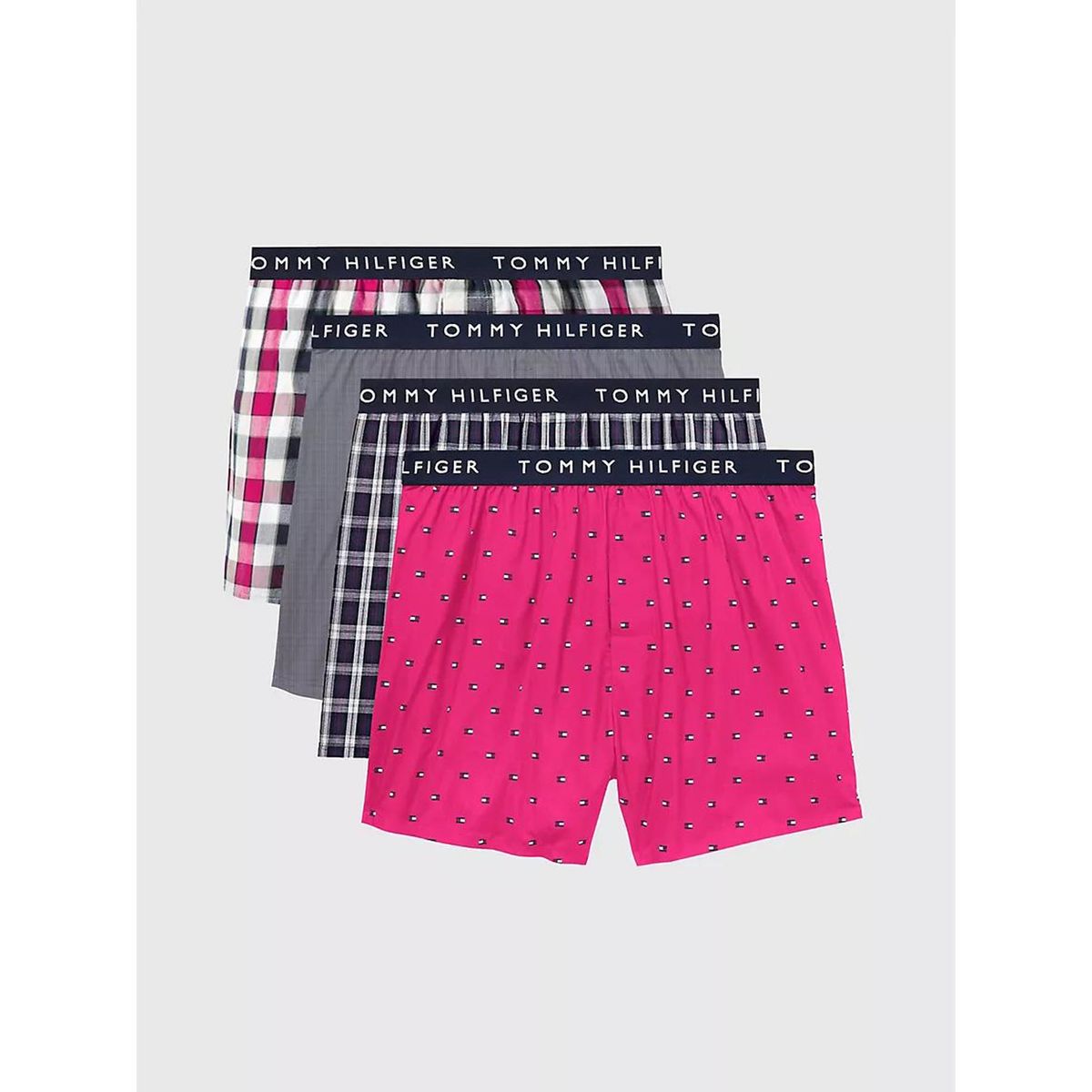 TOMMY HILFIGER - 4 PACK OP WOVEN BOXER  TH
