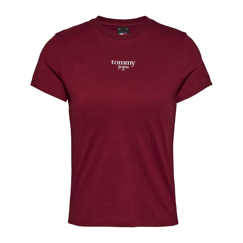 TOMMY HILFIGER - CAMISETA TJW SLIM ESSENTIAL LOGO 1 SS E