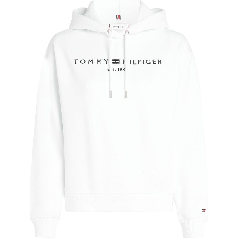 TOMMY HILFIGER - SWEATSHIRT MDRN REG CORP LOGO HOODIE