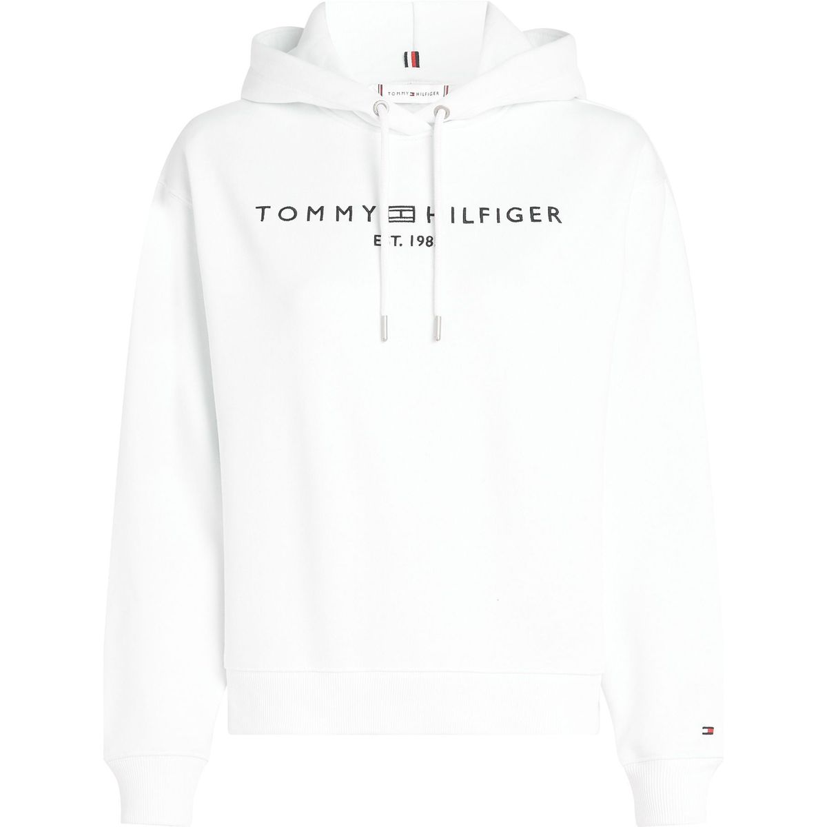 TOMMY HILFIGER - SWEATSHIRT MDRN REG CORP LOGO HOODIE