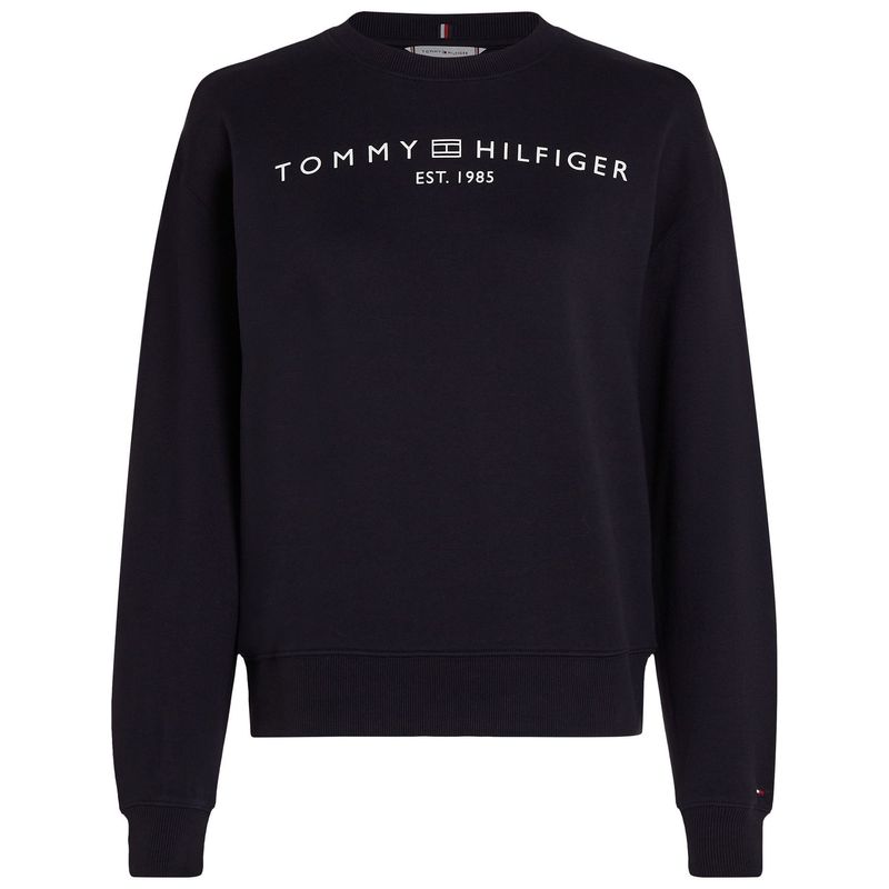 TOMMY HILFIGER - SWEATSHIRT IM MDN REG CORP LOGO C-NK SWTS