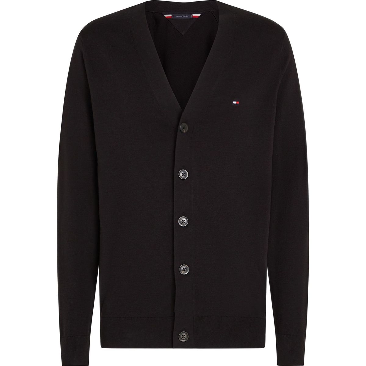 TOMMY HILFIGER - SWEATER ESSENTIAL COTTON CARDIGAN