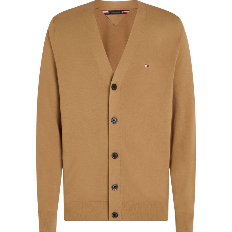 TOMMY HILFIGER - SWEATER ESSENTIAL COTTON CARDIGAN