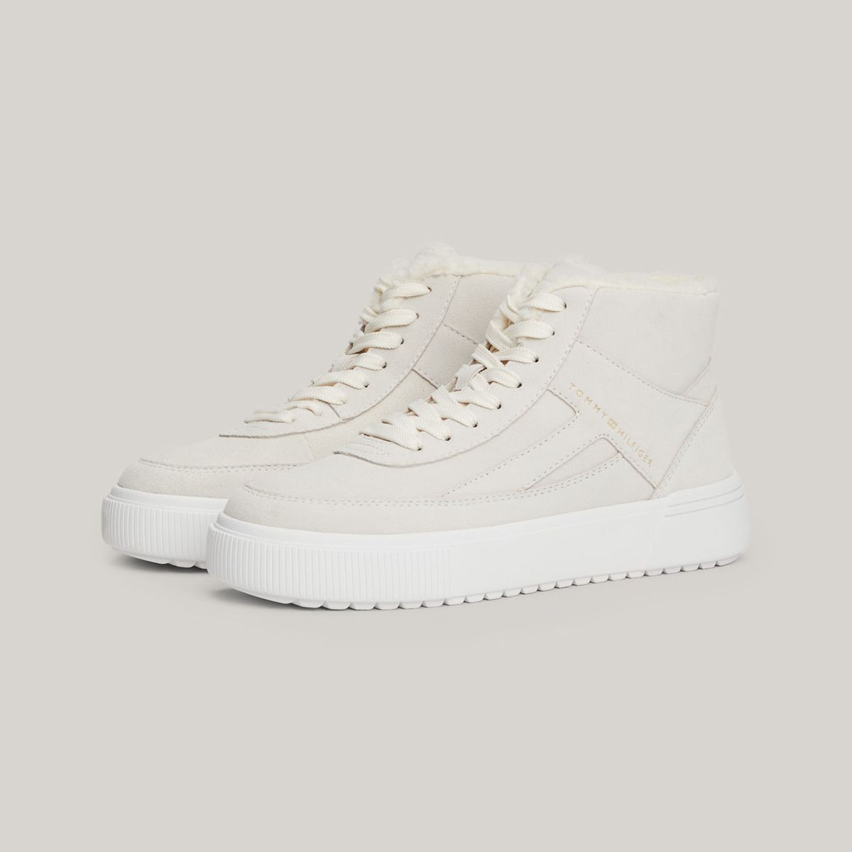 TOMMY HILFIGER - SUEDE VULC WINTER SNEAKER HI