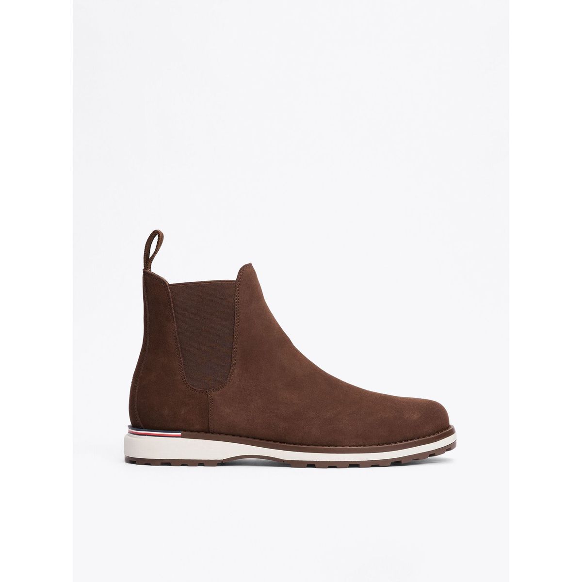TOMMY HILFIGER - BOTIN CORPORATE OUTDOOR SUEDE CHELSE
