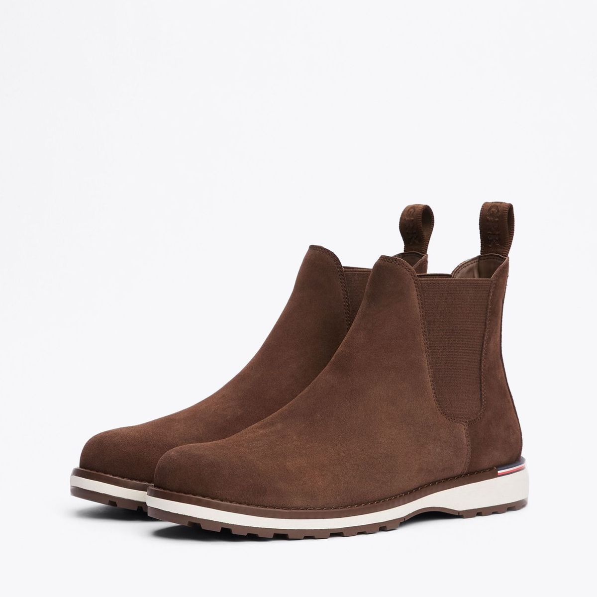 TOMMY HILFIGER - BOTIN CORPORATE OUTDOOR SUEDE CHELSE