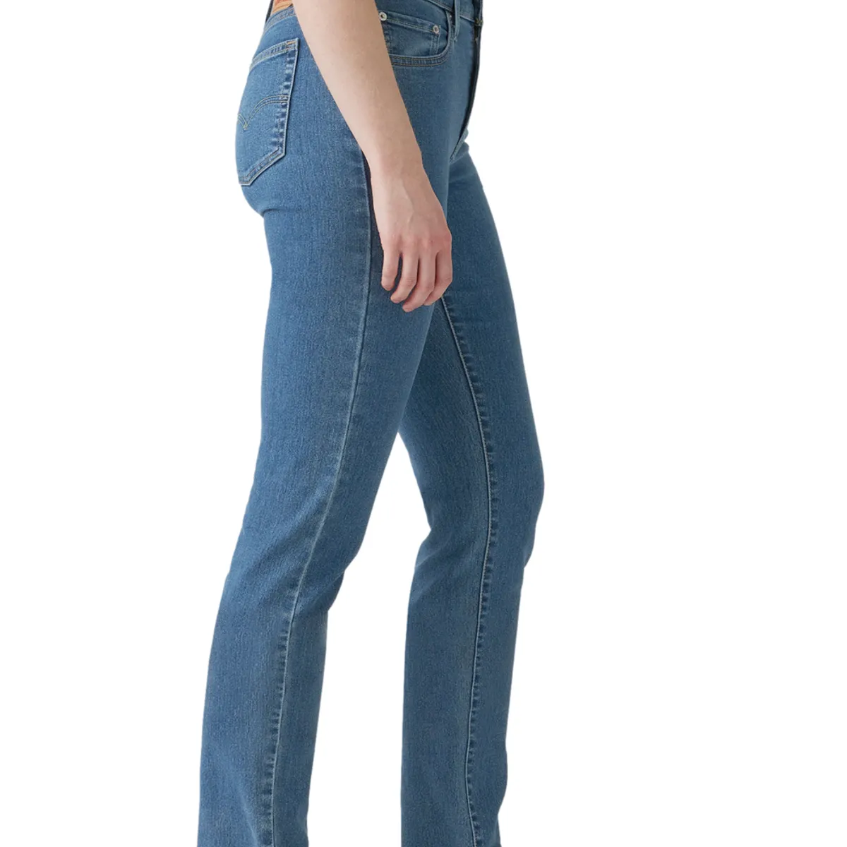 LEVIS - Jeans Mujer 724 High Rise Straight Celeste Levis