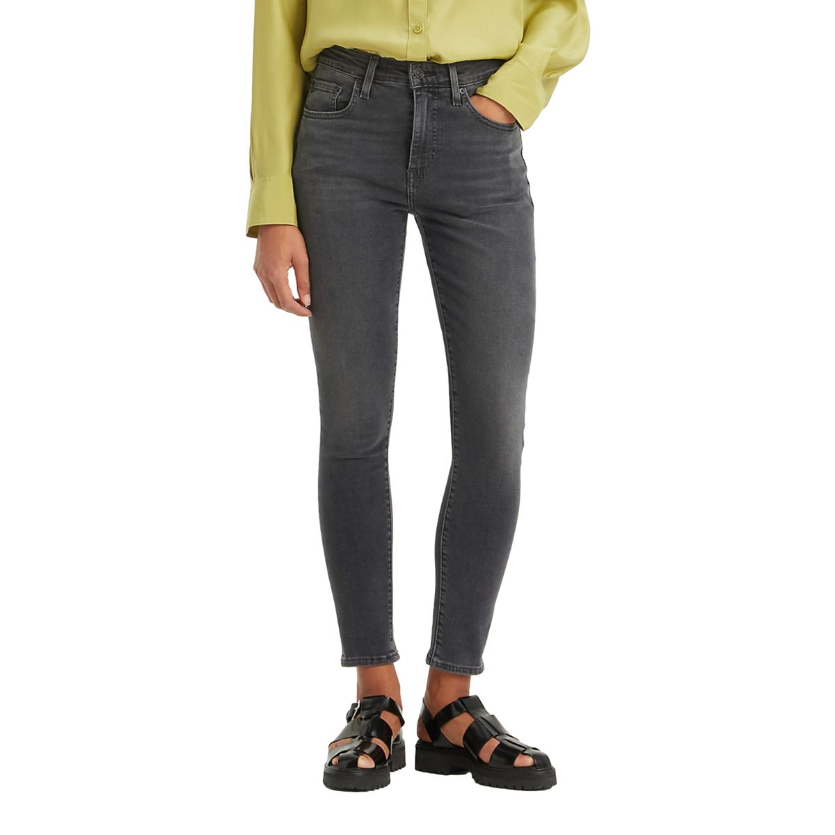 LEVIS - Jeans Mujer 721 High Rise Skinny Negro Levis