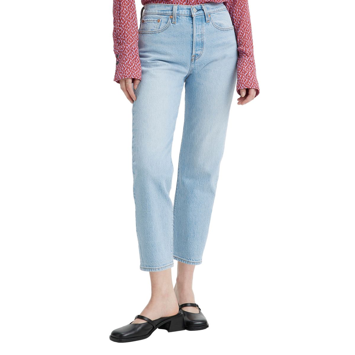 LEVIS - Jeans Mujer Wedgie Straight Celeste Levis