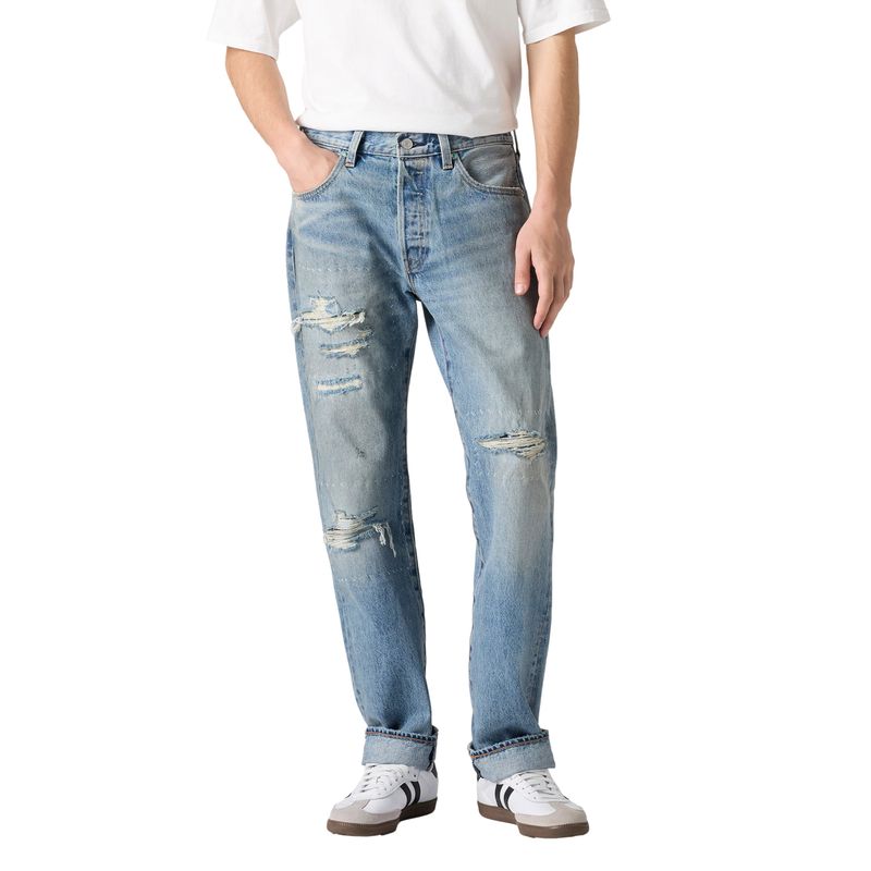 LEVIS - Jeans Hombre 501 Original Azul Levis