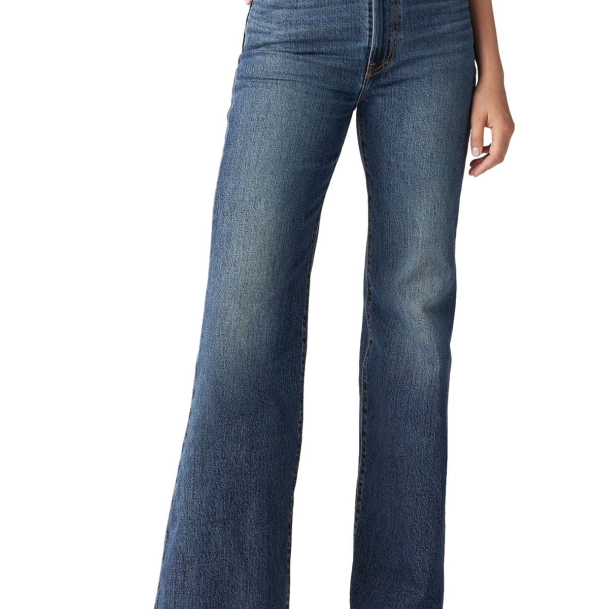 LEVIS - Jeans Mujer Ribcage Bells Azul Levis