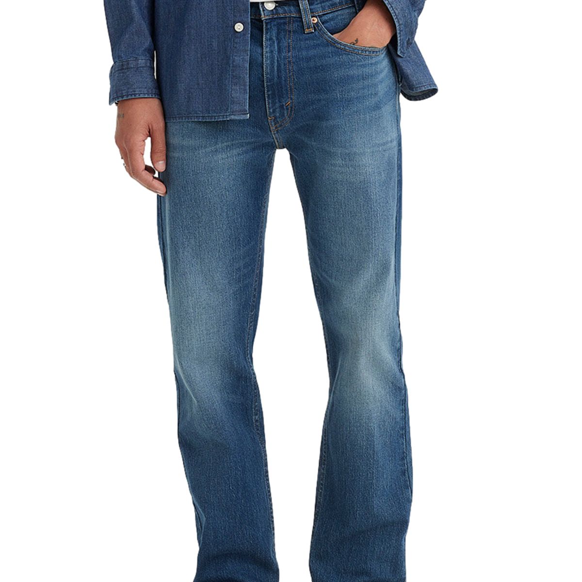 LEVIS - Jeans Hombre 505 Regular Azul Levis