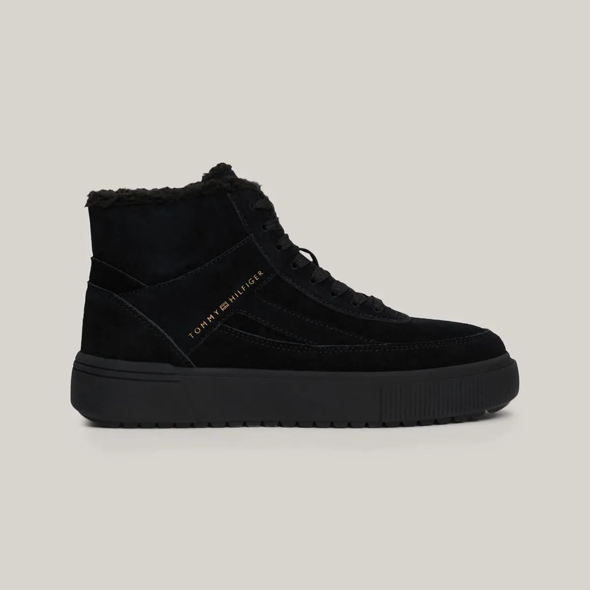 TOMMY HILFIGER - SUEDE VULC WINTER SNEAKER HI