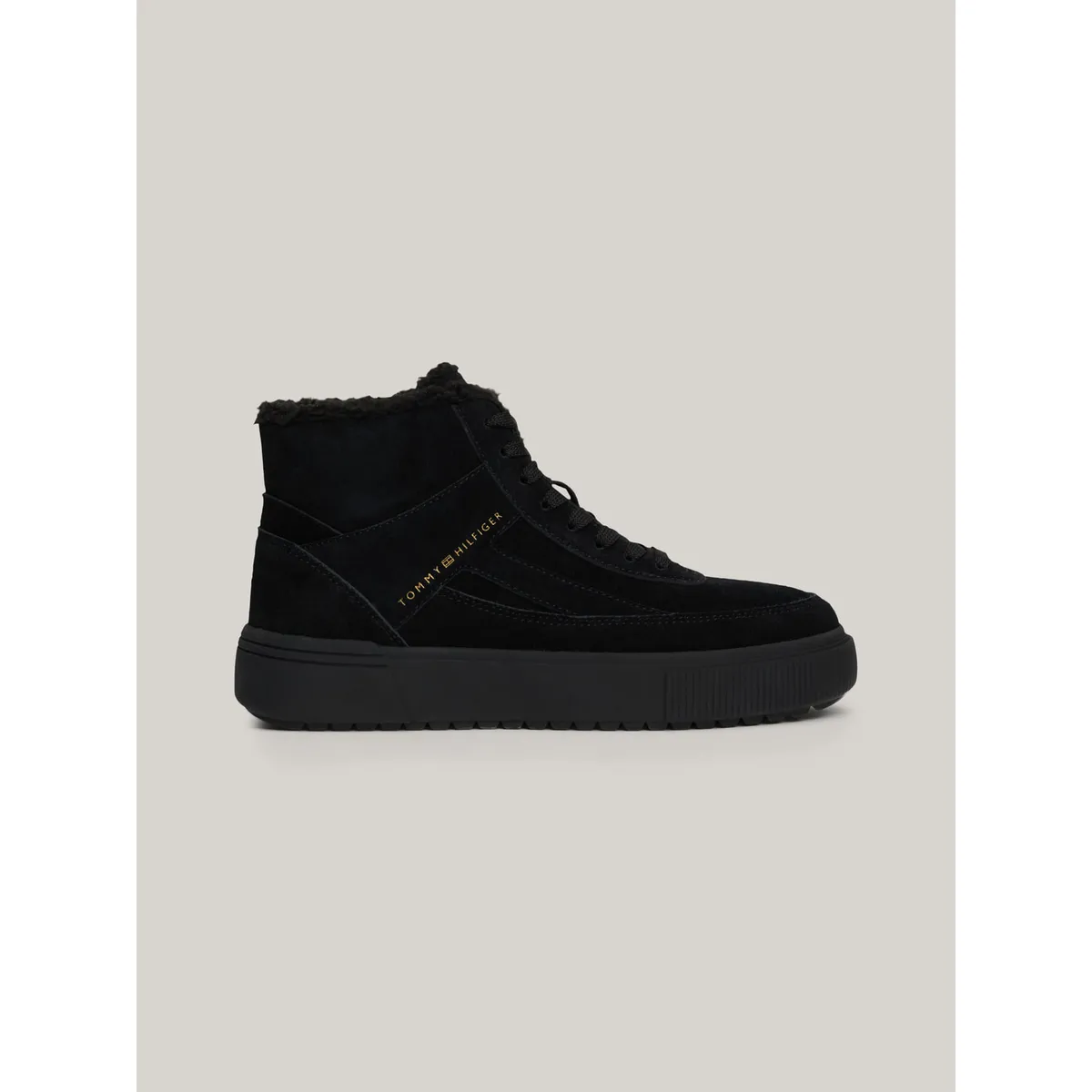 TOMMY HILFIGER - SUEDE VULC WINTER SNEAKER HI