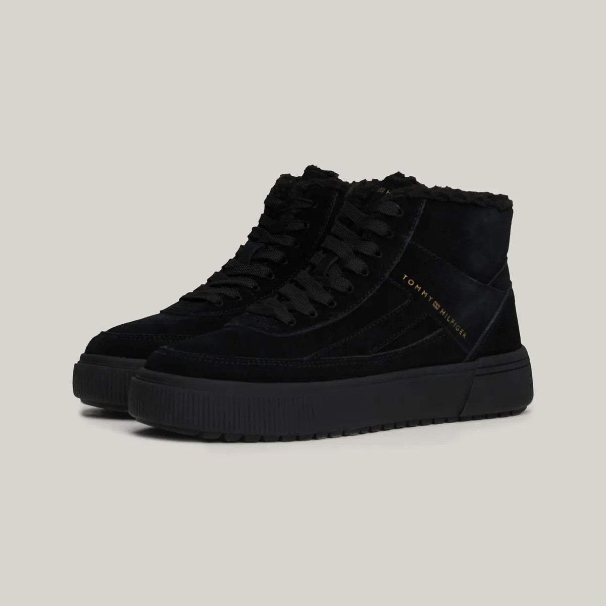 TOMMY HILFIGER - SUEDE VULC WINTER SNEAKER HI
