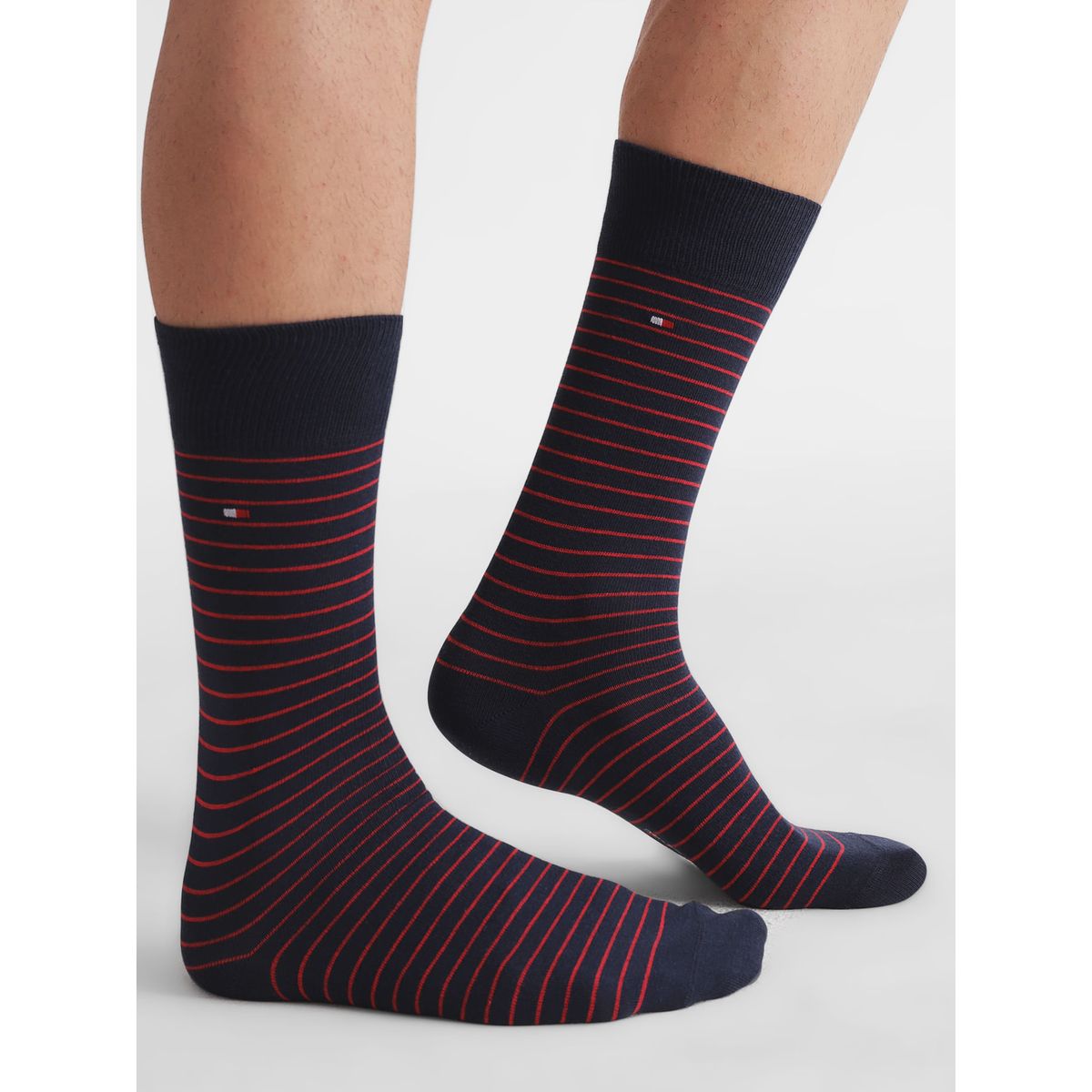 TOMMY HILFIGER - MEDIAS TH MEN SMALL STRIPE SOCK 2P