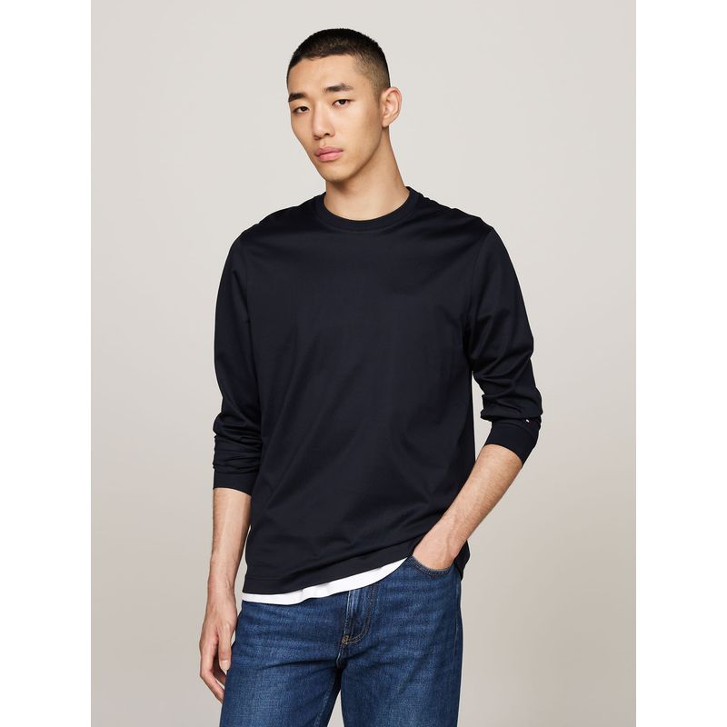 TOMMY HILFIGER - DC MERCERIZED L/S TEE
