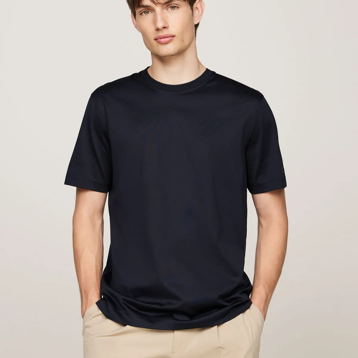 TOMMY HILFIGER - CAMISETA DC MERCERIZED S/S TEE